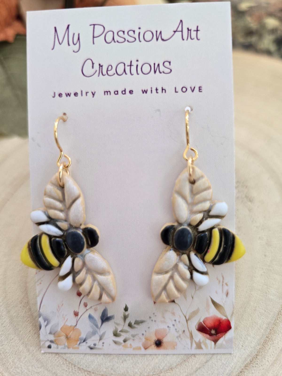 Bee Earrings