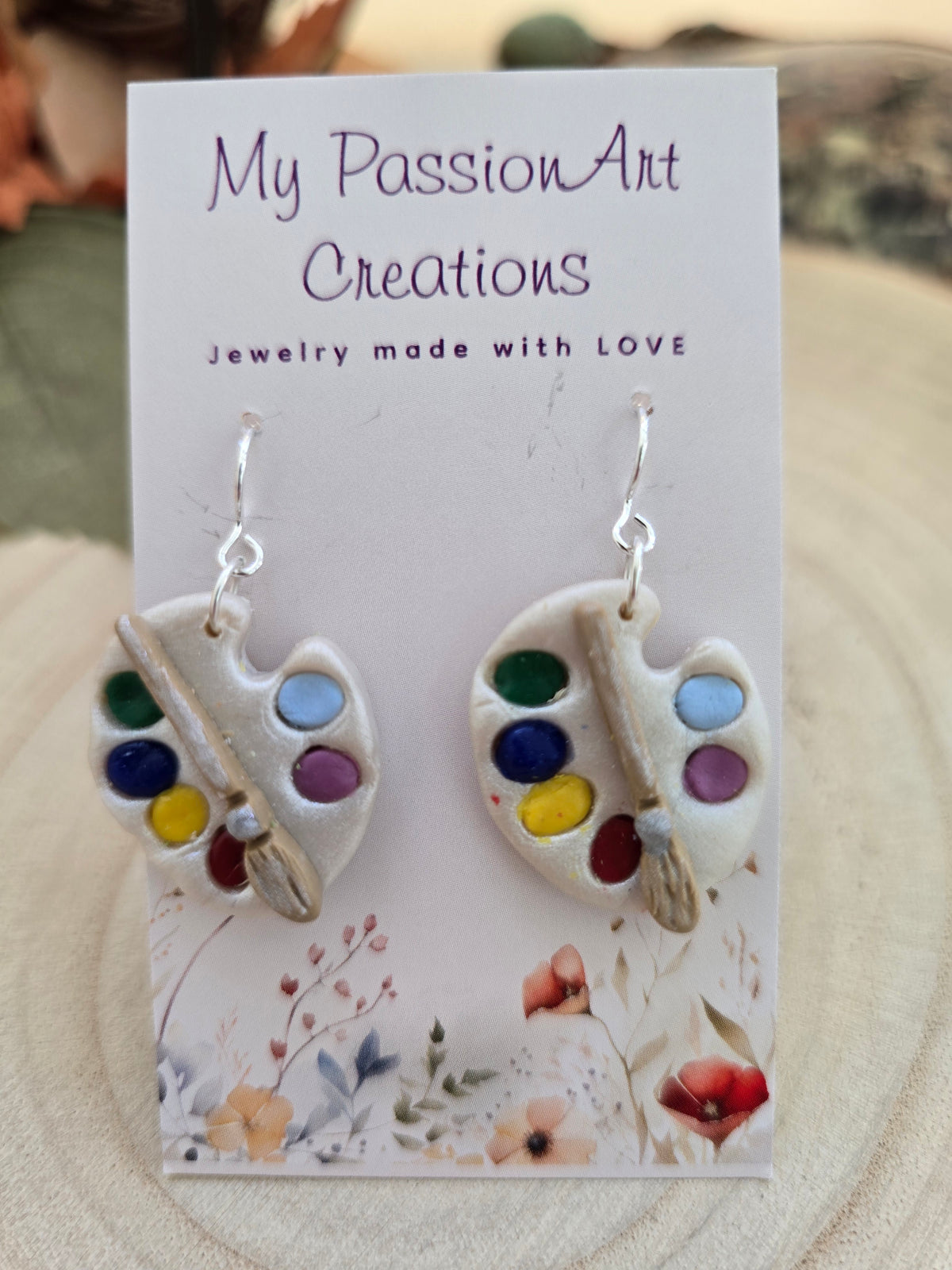 Paint Palette Earrings